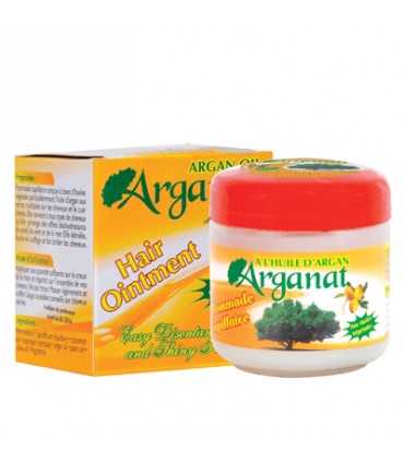 Pomada capilar de óleo de argão - 100% natural - 120 ml