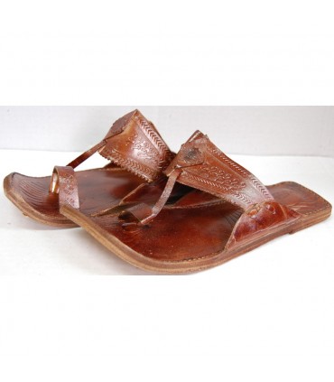 Sandalo di cuoio uomo - vari colori - N 40-45