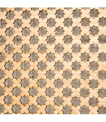 Wooden Lattice - Murabba Model - 100 x 60 cm