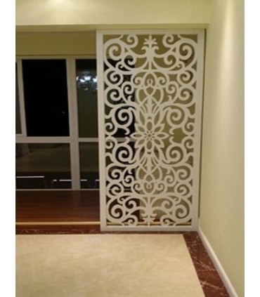 Floral Divider Screen - 240 x 120 cm