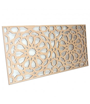 Alhambra Bed Headboard - 160 x 80 x 1 cm - Wood Latticework