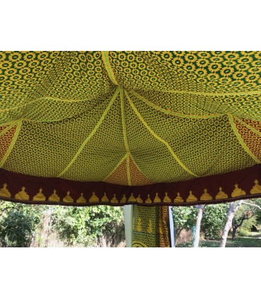 Carpa araba Jaima 3 x 3 m - Struttura in PVC - Decorazioni arabe festività