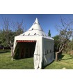 Jaima Arabe Carpa 3 x 3 m - PVC Estructura - Fiestas Decoraciones Arabes