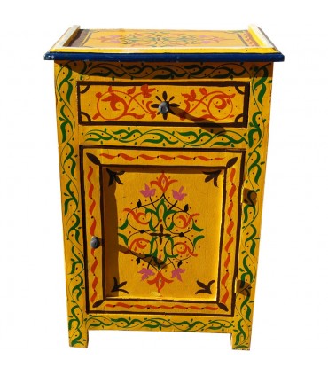 Main de table de nuit andalouse - peinte de couleurs différentes