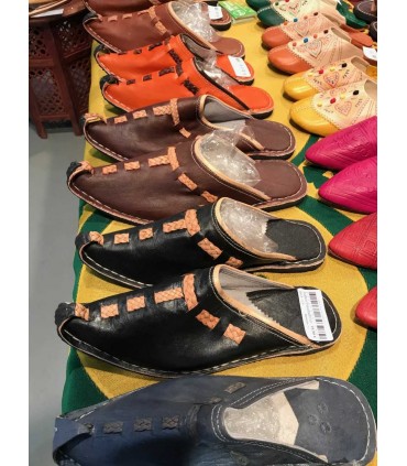 Pelle ciabatte Aladdin - 4 colori - novità