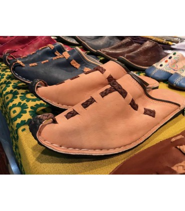 Pelle ciabatte Aladdin - 4 colori - novità