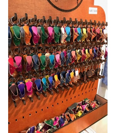 Expositor para colares com várias chaves - Madeira - 90 cm - Estilo árabe