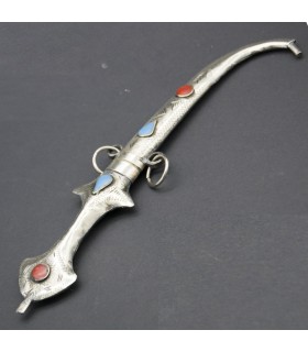 Daga/Puñal Árabe Decorativa - Artesanía Tuareg - Modelo Laun