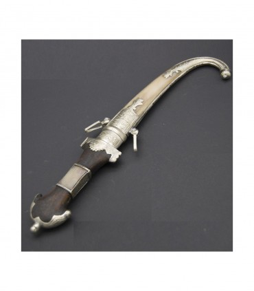 Deluxe Arab Dolch - Mali Modell - Knochen und Holz - 30 cm