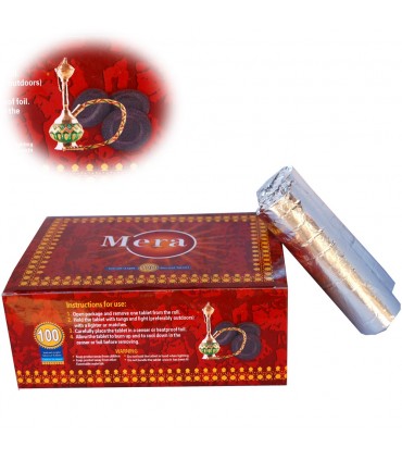 Profissional Carvão Large-Mera Taru- Ideal Cachimbos - Hookahs