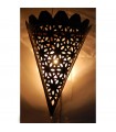 Aplique flor de ferro openwork cone