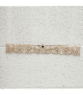 Celosia Madeira laminada - Corte a laser - Design Beirut - 6cm x 50cm