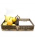 Porte-serviettes - Sous-verres - Coupe à fruits - Alhambra Design - 37 x 18 cm
