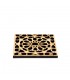 Set 6 arabische Gitteruntersetzer - Holz - Alhambra Modell