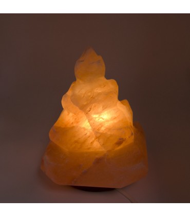 Lampe au sel de l'Himalaya - Modèle de maison chinoise -