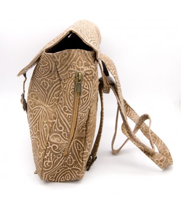 Small Leather Backpack - Moorish Designs - Model IBIL