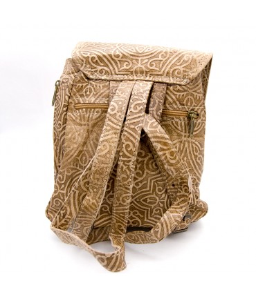 Small Leather Backpack - Moorish Designs - Model IBIL