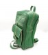 mochila de couro de cabra