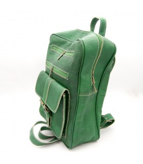 Leather goat leather backpack