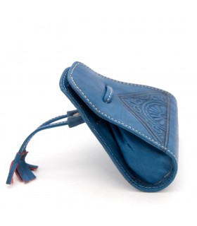 bolsa de artigos de couro bolsa de couro em relevo