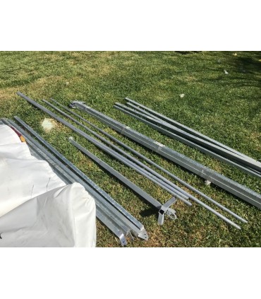 Moroccan Arab Jaima - Tent - 2 x 2 m - PVC -Iron Structure - Parties Events