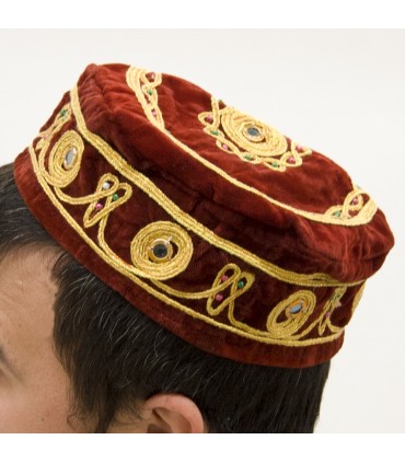 Arab Hat - Velvet - Man Hat - Model Braham