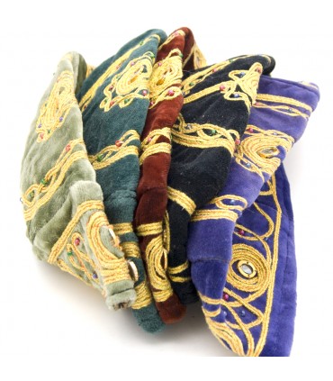 Gorro Árabe - Veludo - Gorro Homem - Modelo Braham