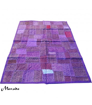 Tapete Pathwork - 145 x 95 cm - Artesanal - Varios Colores
