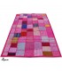 Tapete Pathwork - 145 x 95 cm - Artesanal - Varios Colores