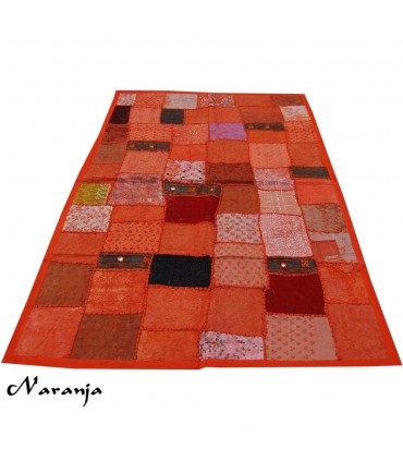 Tapete Pathwork - 145 x 95 cm - Artesanal - Varios Colores