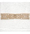 Treillis bois arabe 10x50cm - Motifs géométriques - Découpé au laser - Modèle jamil