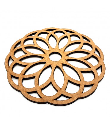 Arabisches Gitter -Salvamantel - Posa Gerichte-Design Zahra