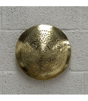 Decke oder Wand Arabische Decke - Messing vernickelt - Modell alsuquf