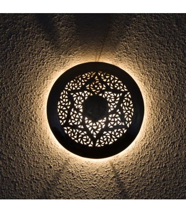 Decke oder Wand Arabische Decke - Messing vernickelt - Batin Modell