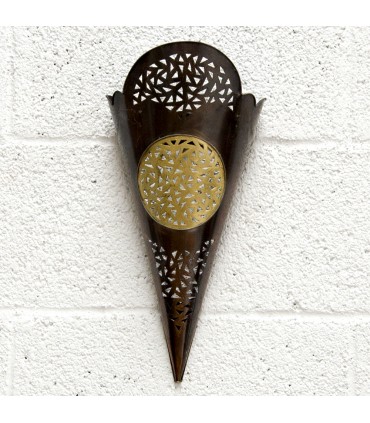 Wall Lamp Shade - Copper and Brass - Model Aldarae Zalaza