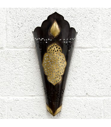 Wall Lamp - Copper and Brass - Model Aldarae Khamsa