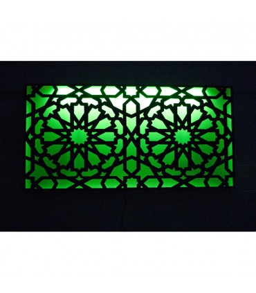 RGB LED Backlit Bed Headboard + Mobile Control