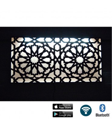 Telecomando per testiera retroilluminato a LED RGB + controllo mobile