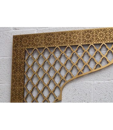 Cabecero Árabe Cama 160cm - Madera - Modelo Bab Mansur