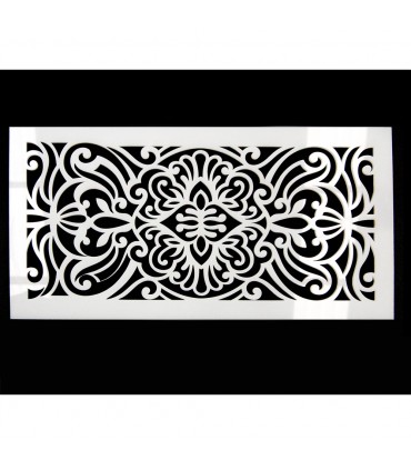 Stencil Lattice Mandala Methacrylate 40 x 20 - Reusable