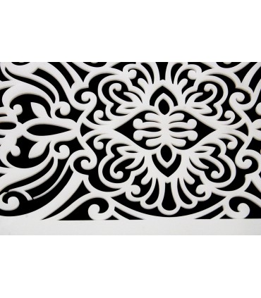 Methacrylat Mandala Gitter Vorlage 40 x 20 - Wiederverwendbar