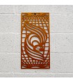 Celosía Madera - Diseño Fénix - 60 x 30 cm