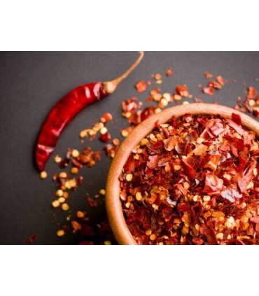 Pimienta Cayena Picante Triturada - Especias Orientales - 90gr.