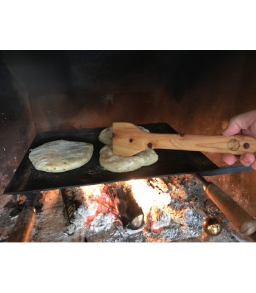 Paleta Rasera Madera de Abeto - Artesanal